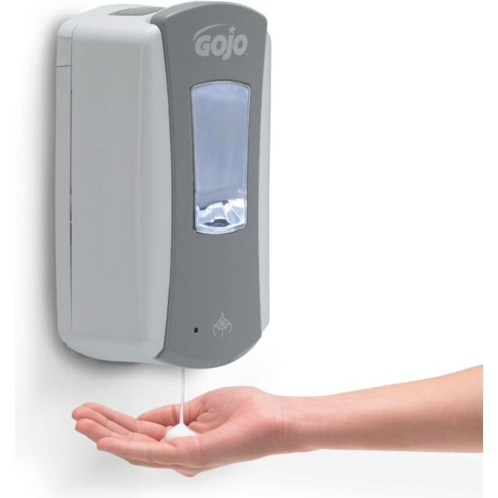 Gojo® LTX-12™ berøringsfri dispenser 1200 ml, grå/hvit