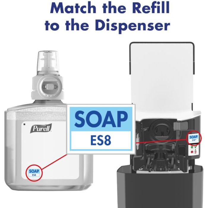 Purell® ES-8 såpedispenser - grafitt