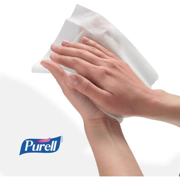 Purell®antimikrobielle våtservietter pluss 1200 count påfyll