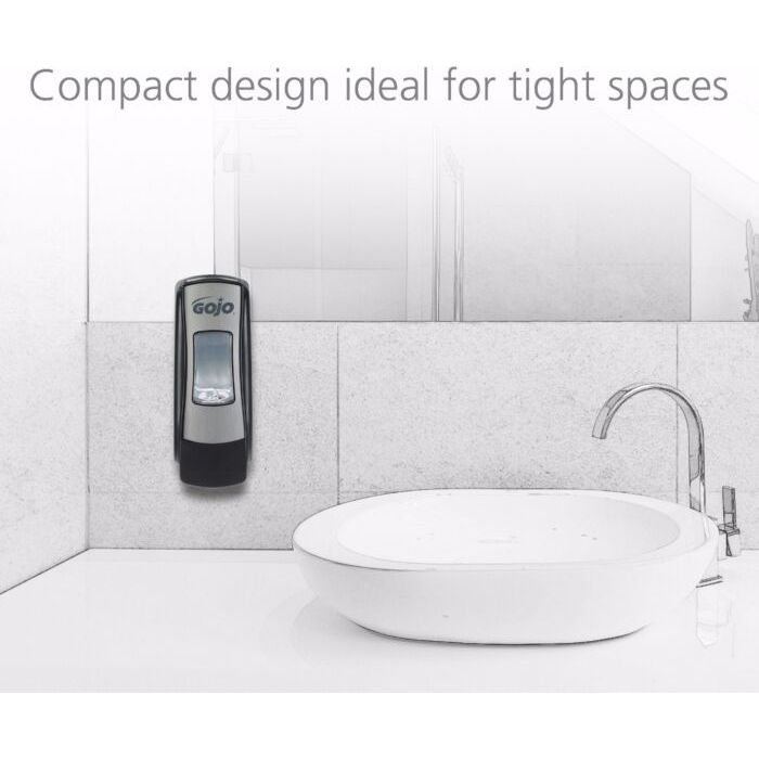 Gojo® ADX-7™ dispenser 700 ml, krom/svart