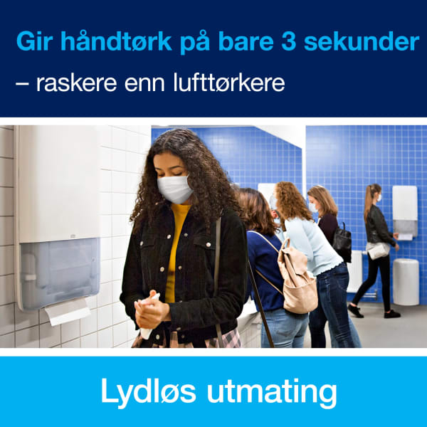 Håndtørk Tork H5  PeakServe Universal 1l 4920 ark