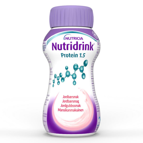 Næring Nutridrink Protein Jordbær