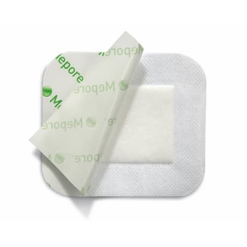 Bandasje Mepore m/limkant 9x10cm 5pk