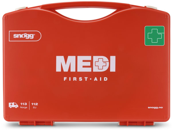 Førstehjelpskoffert Snøgg Medi