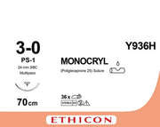 Sutur Monocryl 3-0 PS-1 MultiPass 70cm