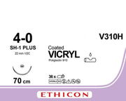 Sutur Vicryl 4-0 SH-1 70cm Lilla