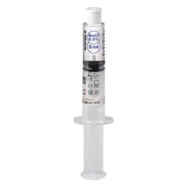 Sprøyte prefylt NaCl 5ml Omniflush