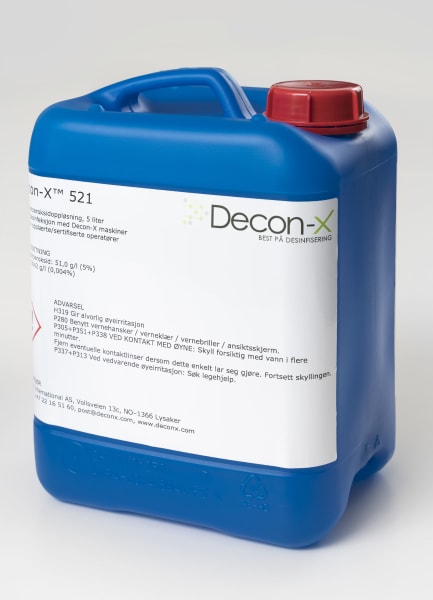 Desinfeksjonsvæske Decon-X DX521 5L