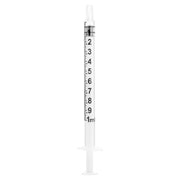 Sprøyte SOL-M 1ml luer slip sentrisk