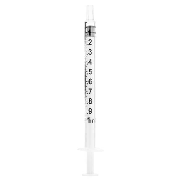 Sprøyte SOL-M 1ml luer slip sentrisk