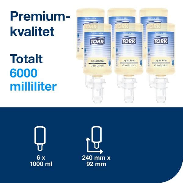 Håndsåpe Tork Odor-Control S4 1l