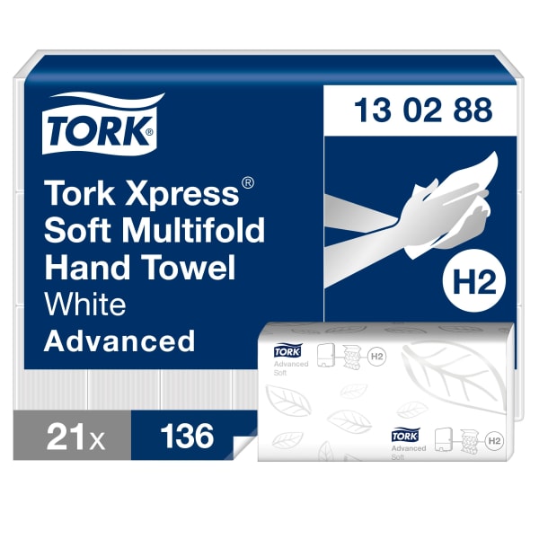 Håndtørk H2 Xpress Advanced Soft 2l M