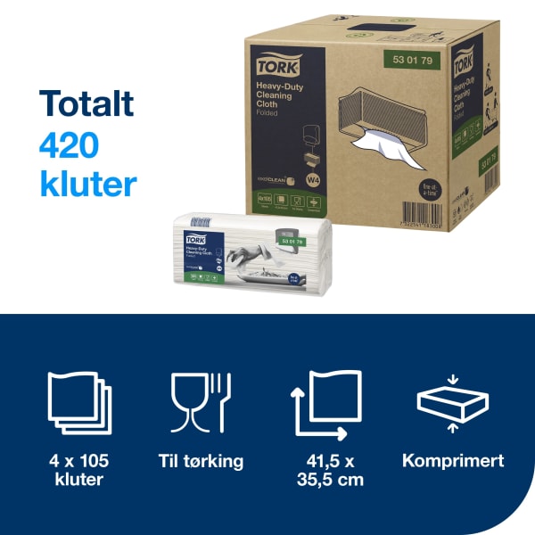 Rengjøringsklut Sterk Tork W4