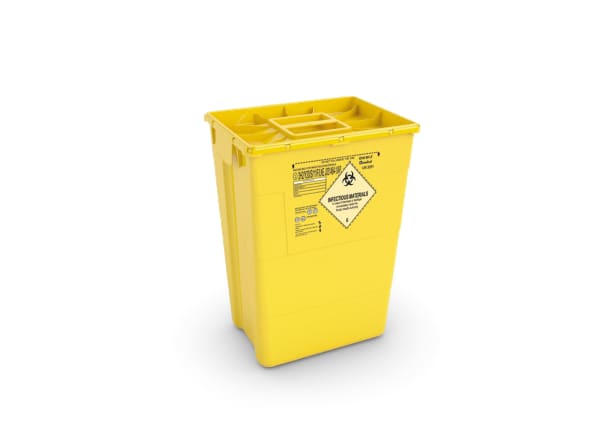 Risikoavfallsbeholder EVO 50l m/lokk