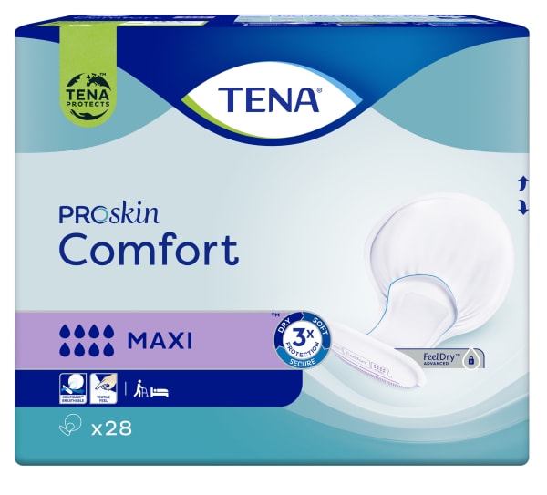 Bleie TENA comfort maxi pustende