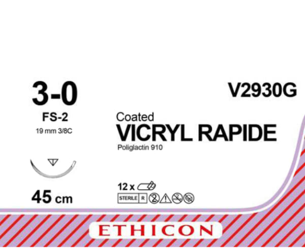 Sutur Vicryl Rapide 3-0 FS-2 45cm Ufarge