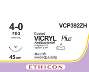 Sutur Vicryl Plus 4-0 FS-2 45cm Lilla