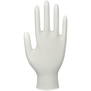 Hanske Nitril Abena Classic PF hvit XS
