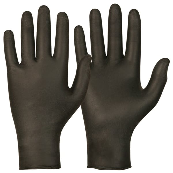 Hanske Nitril BlackHawk PF Svart XL