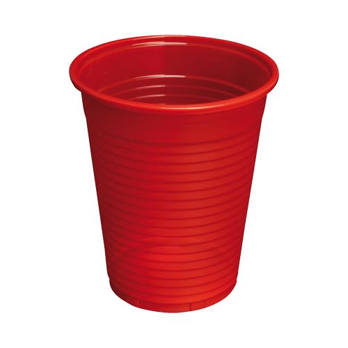Drikkebeger 180ml 3000stk Rød