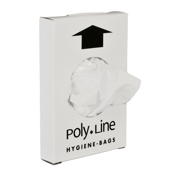 Hygienepose 1 l hvit 12,5x24,5cm