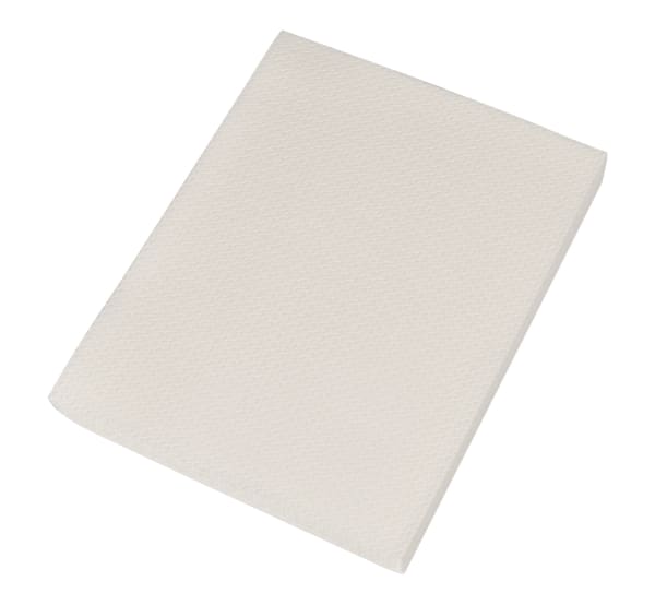 Vaskeklut Airlaid 1-lags 26x20cm hvit