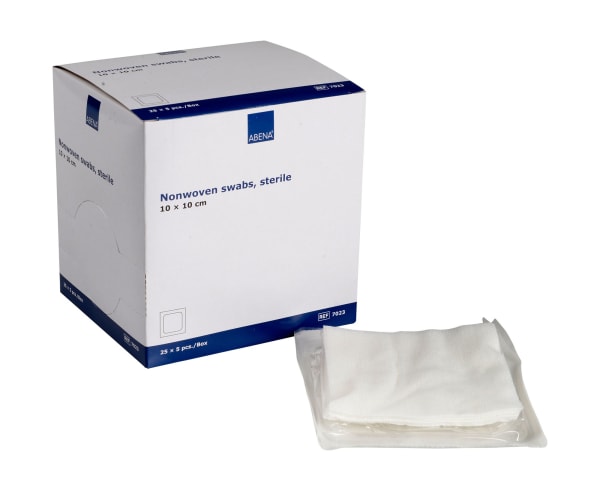 Kompress non-woven 10x10 5pk steril