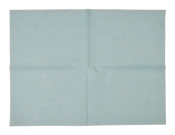 Blodprøveunderlag 2-lags 40x37cm lyseblå