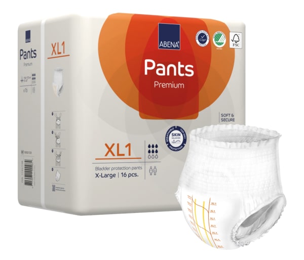 Bleie Abena Pants XL1 Premium oransje
