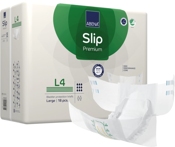 Bleie Abena Slip L4 Premium grønt trykk