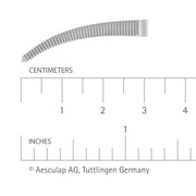 Arterieklemme Kocker 1x2 Tenner 140mm