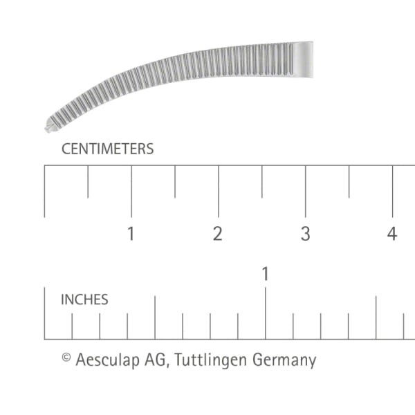 Arterieklemme Kocker 1x2 Tenner 140mm