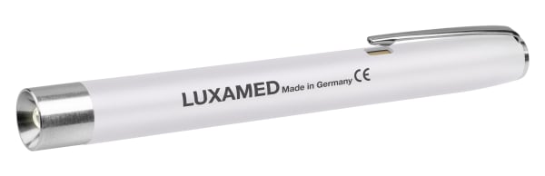 Pennelykt LED hvit m/batteri Luxamed