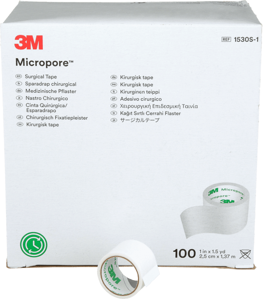 Tape Kir. Micropore 2,5cmx1,3m u/dsp