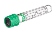 Vakuumrør Li-Heparin 4ml grønn