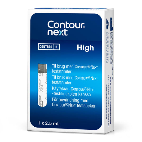 CONTOUR® NEXT høy kontroll, 2,5 ml