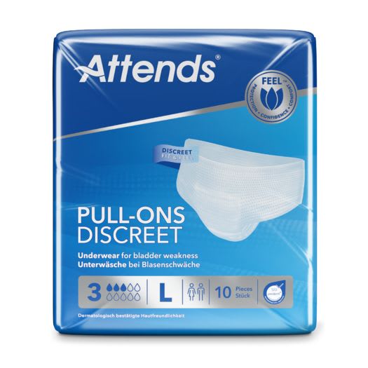 Bleie Attends Pull-Ons Discreet 3 L