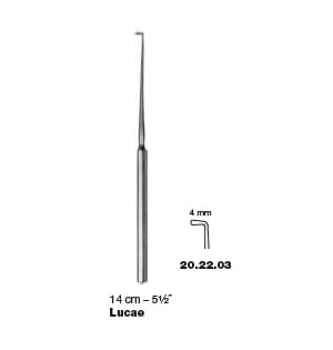 CERUMENHAKE LUCAE 4mm/14cm