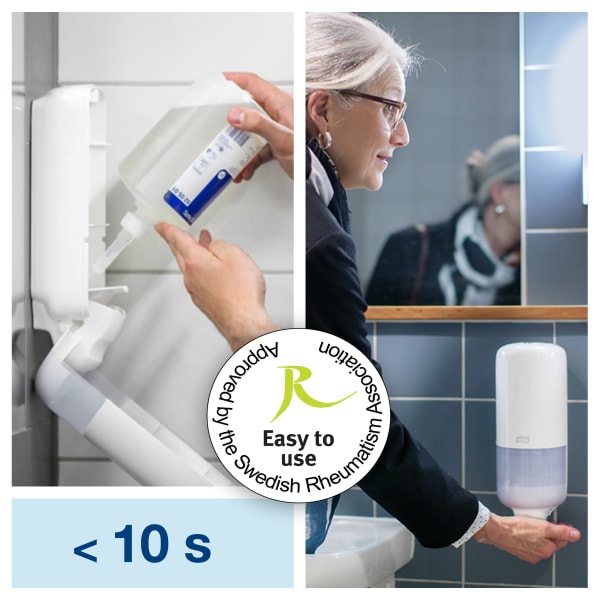 Hånddesinfeksjon skum Tork S4 75%