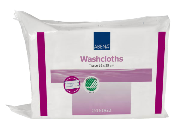 Vaskeklut papir 6-lag Cfold 25x19cm hvit