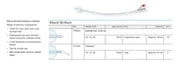 Kateter Aquaflate silikon  40cm CH14