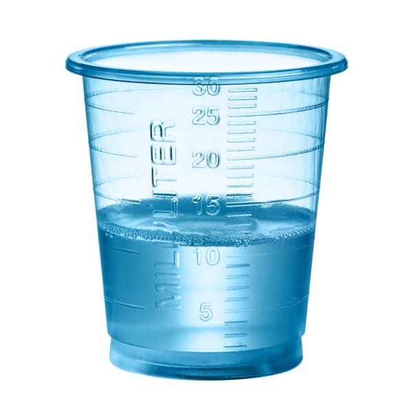 Medisinbeger Eco 30ml blå