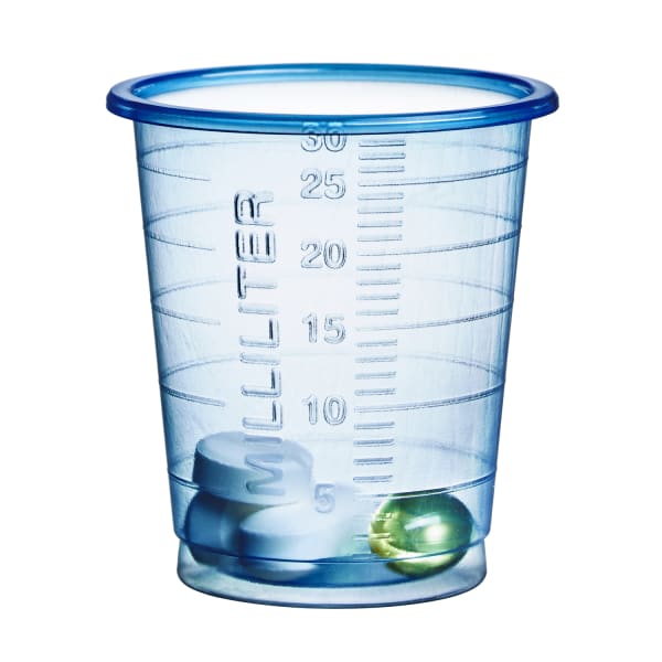 Medisinbeger Eco 30ml blå
