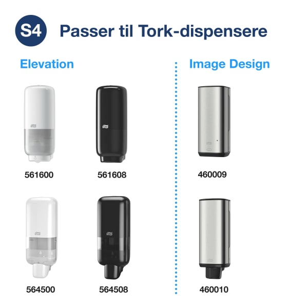 Hår og dusjcreme Tork S4 Luxury 1l