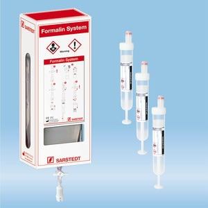 Formalin sett 450 ml - 100 stk 9ml rør