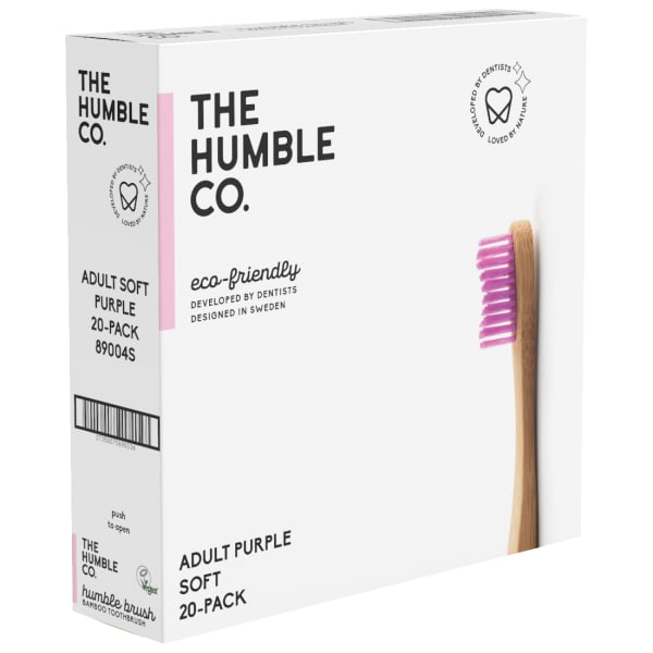 Tannbørste Humble Soft lilla