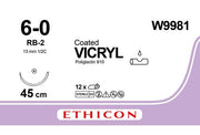 Sutur Vicryl 6-0 RB-2 45cm Ufarget