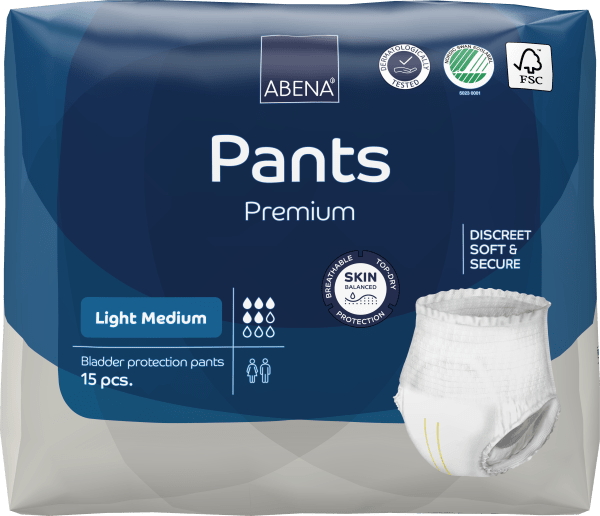 Bleie Abena Pants Light M blå