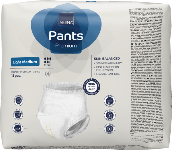 Bleie Abena Pants Light M blå