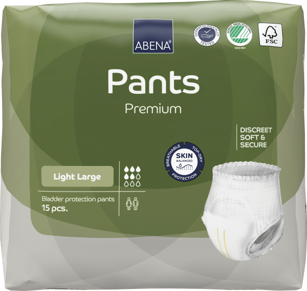 Bleie Abena Pants Light L grønn